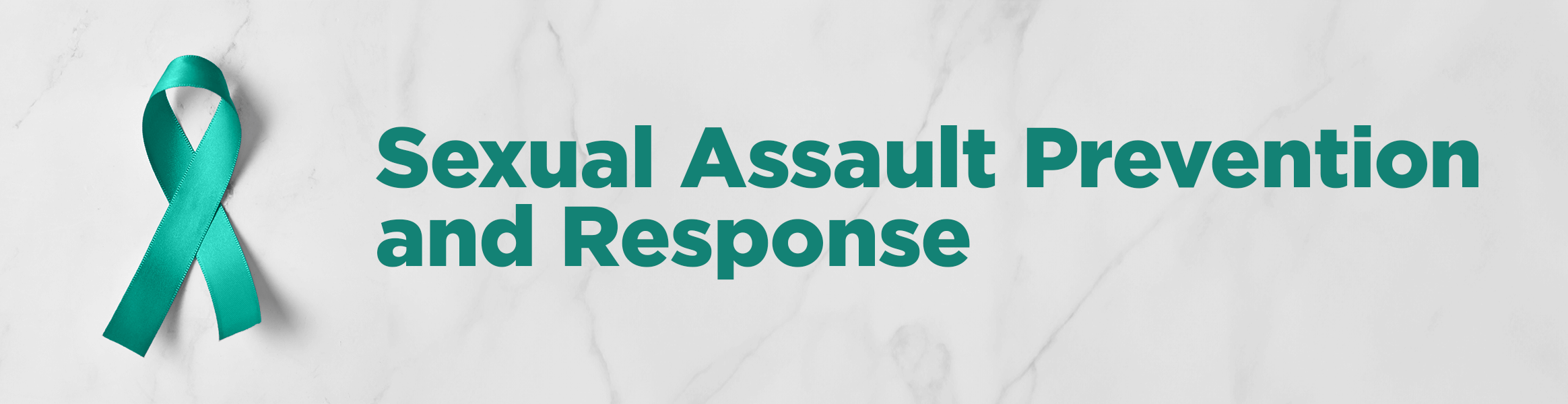 Sexual Assault Prevention and Response Banner