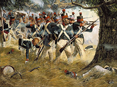 Battle of North Point by Don Troiani
