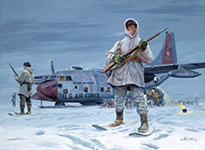 Guardians of the North by Mort Kunstler