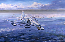 'High Rollers' over Kuwait by Rick Herter