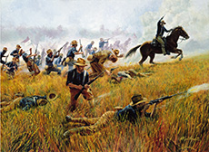 The Rough Riders by Mort Kunstler