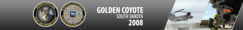 2008 Golden Coyote Banner Graphic