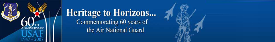 US Air Force / Air National Guard 60th Anniversary Banner Graphic