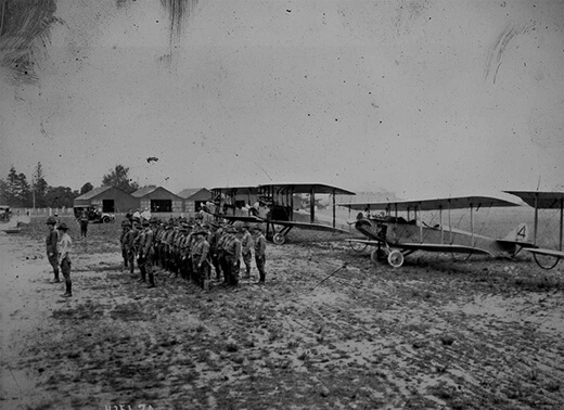 New York's 1st Aero Company in 1916