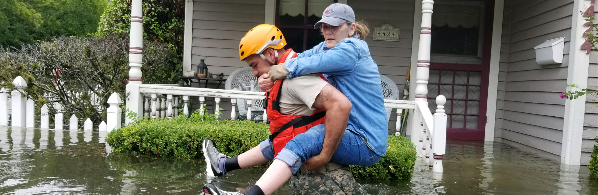 Hurricane Harvey Banner Graphic