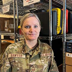 Senior Master Sgt. Christine Sawyer