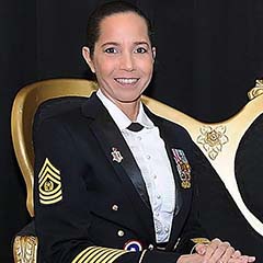 Sgt. Maj. Soraya Suárez