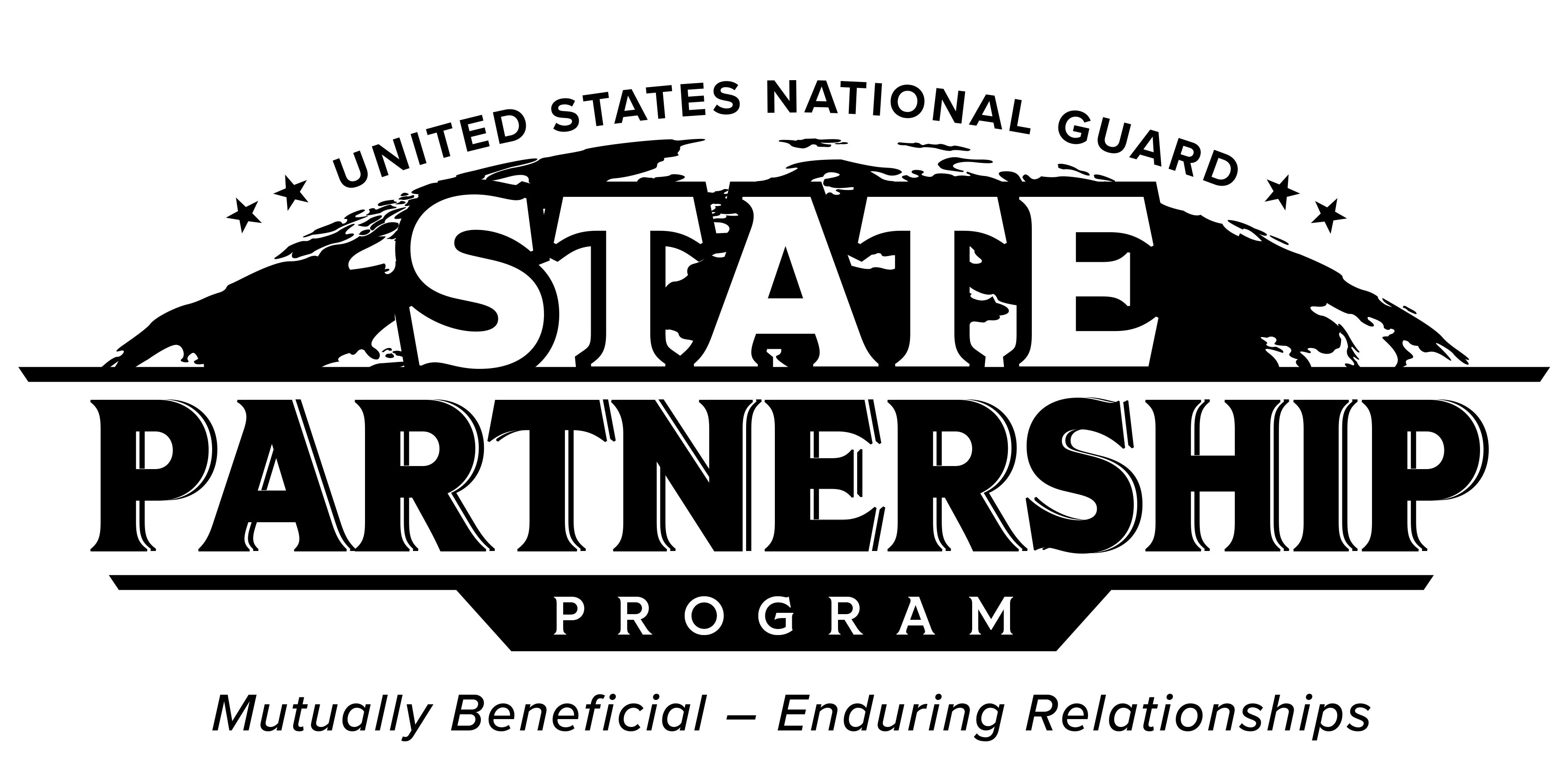 SPP 30th Anniversary Graphic: Logo Mark with black and white lettering