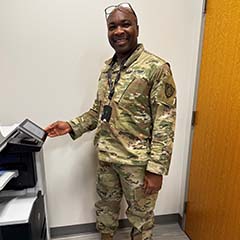 Chief Warrant Officer 4 Kevin Moncrieffe