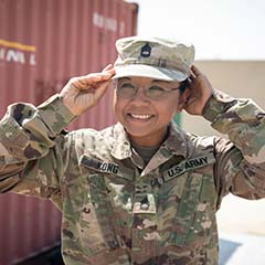 Sgt. 1st Class Sophanna Terrinoraline Kong