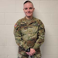 Pfc. Corlyn Peterson