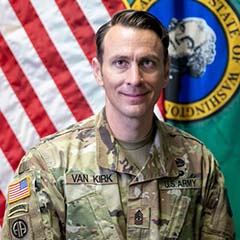 1st Sgt. Nick Van Kirk