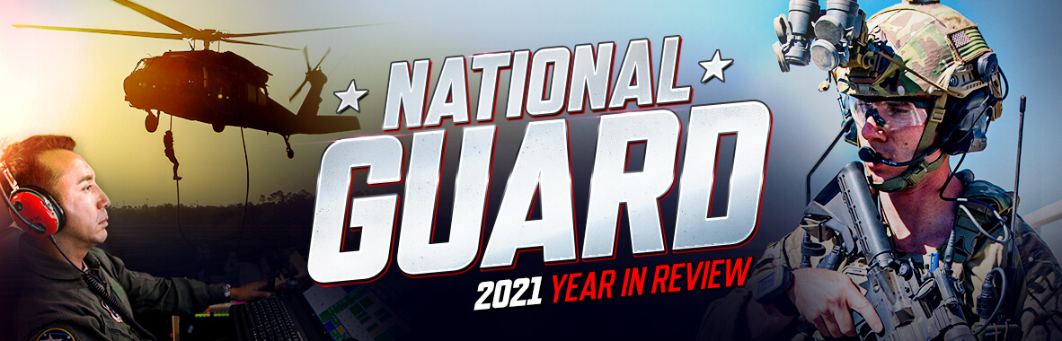 National Guard 2021 Year in Review banner graphic
