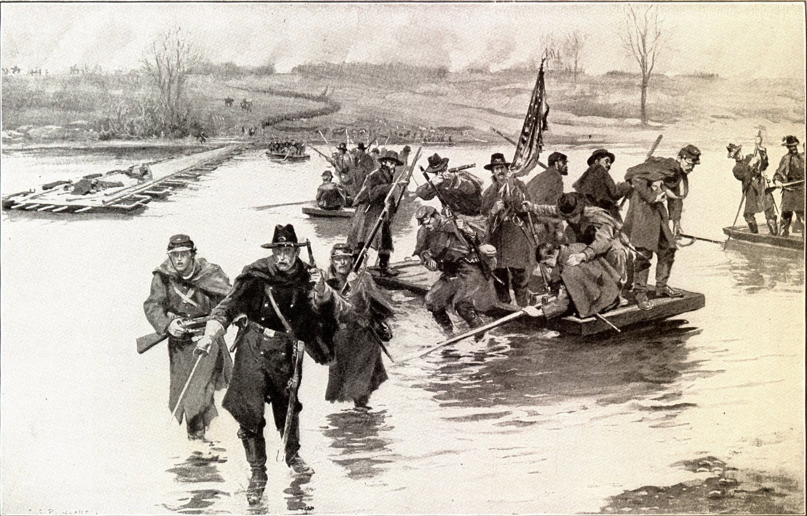 Soldiers of the 7th Michigan Volunteer Infantry.