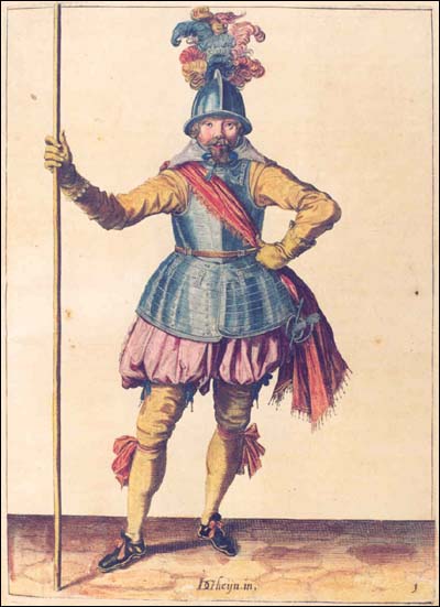 A Dutch officer of the early 17th century