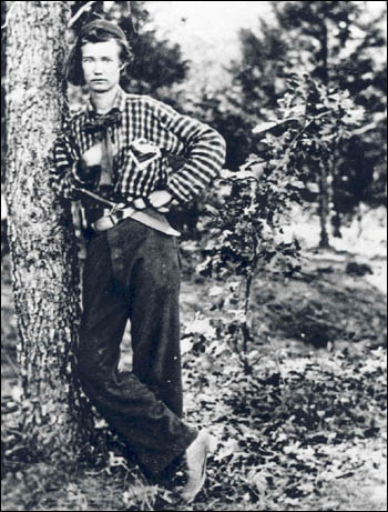 a member of the 4th Michigan Volunteer Infantry taken in 1861