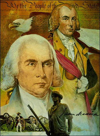 Fourth President of the United States James Madison
