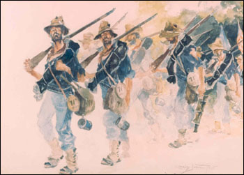 Men of the 71st New York Volunteer Infantry