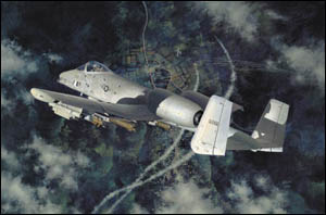 An A-10 'Warthog'