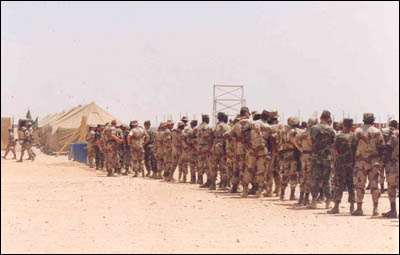 Members of the 131st Engineer Company