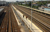 National Guardsmen conduct risk assessments on one of New York's critical infrastructures.
