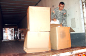 National Guard personnel in Falfurrias, Texas assisted in the seizure of 332 lbs. of marijuana.
