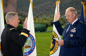 Army Lt. Gen. Frank J. Grass received his third star in a ceremony hosted by the commander of North American Aerospace Defense Command and U.S. Northern Command and the chief of the National Guard Bureau here at the Garden of the Gods Club Oct. 3.