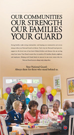 Our Communities, Our Strength, Our Families, Your Guard Poster