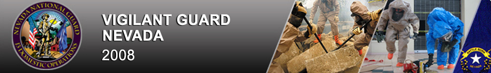 Vigilant Guard Nevada 2008 banner graphic